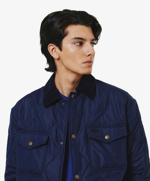 LACOSTE / ラコステ ブルゾン | THERMORE中綿 コーデュロイカラーキルティングジャケット | 詳細7