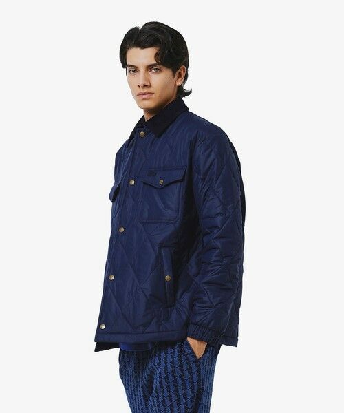 LACOSTE / ラコステ ブルゾン | THERMORE中綿 コーデュロイカラーキルティングジャケット | 詳細9