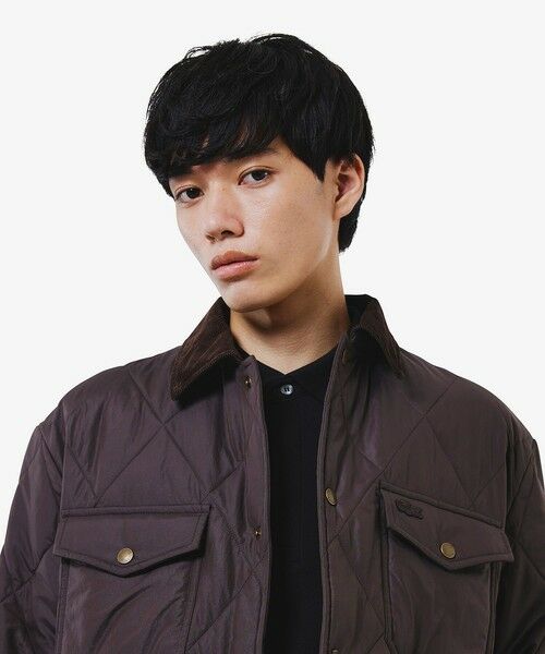 LACOSTE / ラコステ ブルゾン | THERMORE中綿 コーデュロイカラーキルティングジャケット | 詳細12