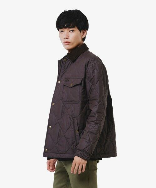 LACOSTE / ラコステ ブルゾン | THERMORE中綿 コーデュロイカラーキルティングジャケット | 詳細14