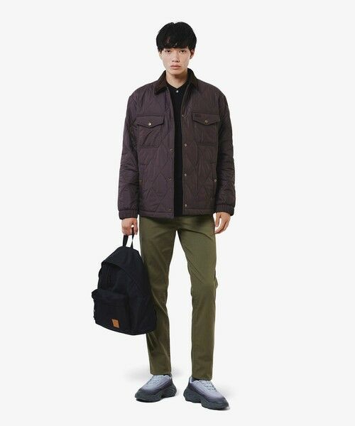 LACOSTE / ラコステ ブルゾン | THERMORE中綿 コーデュロイカラーキルティングジャケット | 詳細15