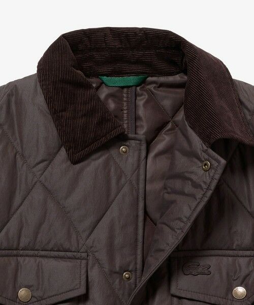 LACOSTE / ラコステ ブルゾン | THERMORE中綿 コーデュロイカラーキルティングジャケット | 詳細18