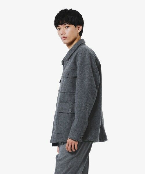 LACOSTE / ラコステ ブルゾン | 防水 防風 ウールブレンド3レイヤージャケット | 詳細9