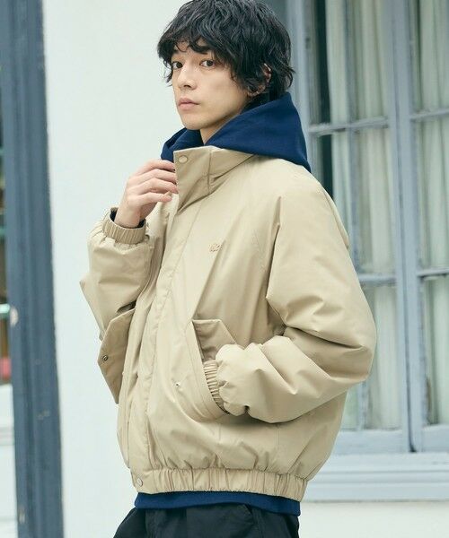 LACOSTE / ラコステ ダウンジャケット・ベスト | 撥水 防風 パデッド ボリュームテクニカルナイロンブルゾン | 詳細15