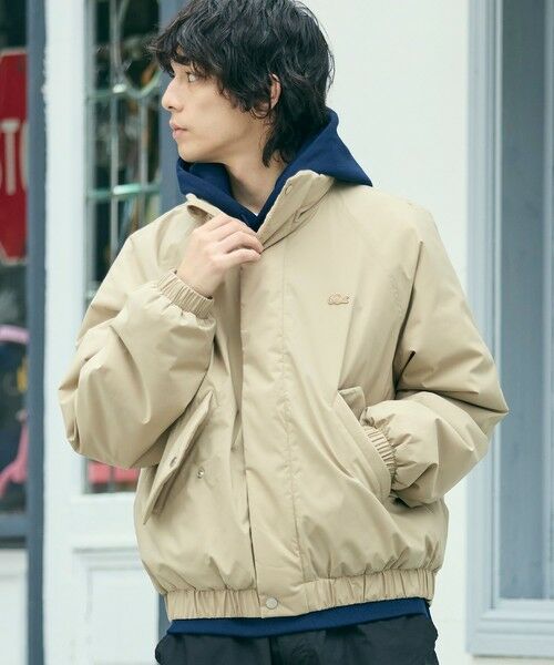 LACOSTE / ラコステ ダウンジャケット・ベスト | 撥水 防風 パデッド ボリュームテクニカルナイロンブルゾン | 詳細4