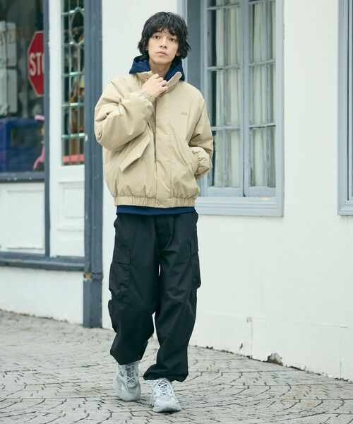 LACOSTE / ラコステ ダウンジャケット・ベスト | 撥水 防風 パデッド ボリュームテクニカルナイロンブルゾン | 詳細8