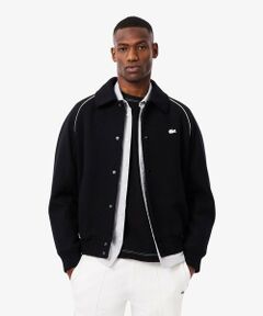 LACOSTE / ラコステ ブルゾン | バッジアクセントウールバーシティジャケット