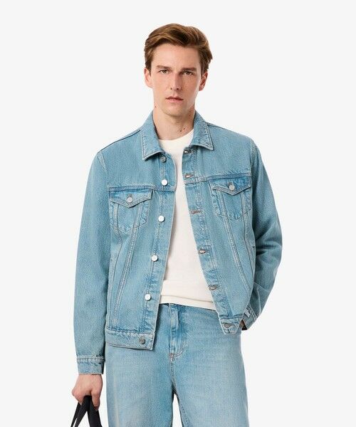 LACOSTE / ラコステ Gジャン・デニムジャケット | バックワニロゴデニムジャケット | 詳細1