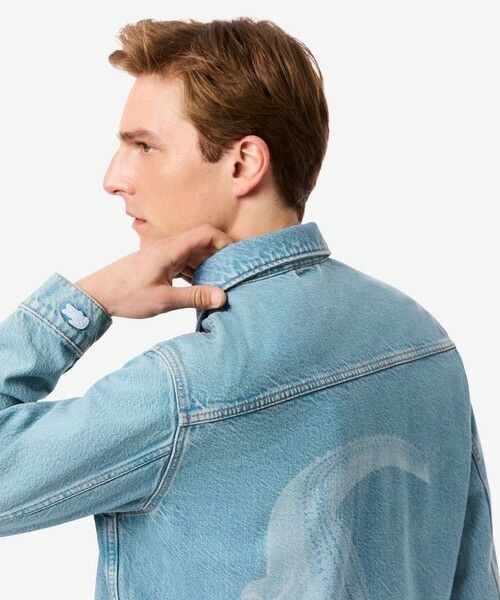 LACOSTE / ラコステ Gジャン・デニムジャケット | バックワニロゴデニムジャケット | 詳細2