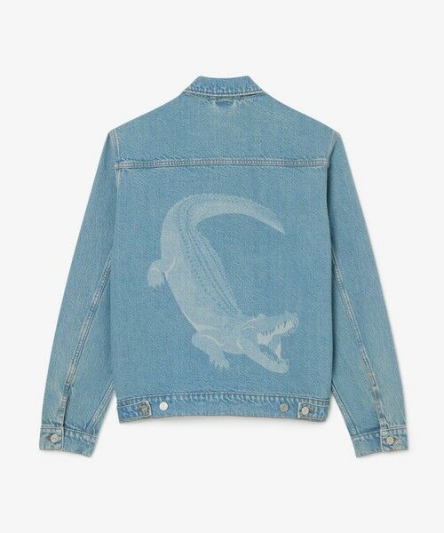 LACOSTE / ラコステ Gジャン・デニムジャケット | バックワニロゴデニムジャケット | 詳細4