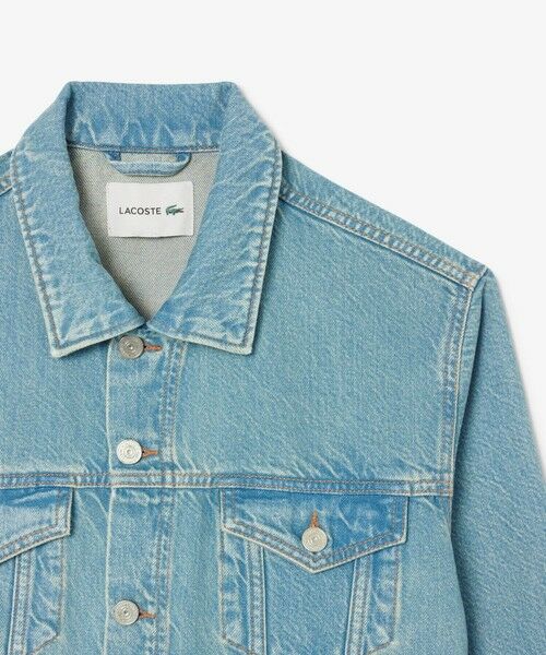 LACOSTE / ラコステ Gジャン・デニムジャケット | バックワニロゴデニムジャケット | 詳細5