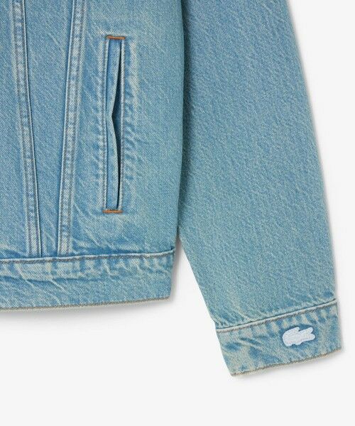 LACOSTE / ラコステ Gジャン・デニムジャケット | バックワニロゴデニムジャケット | 詳細6