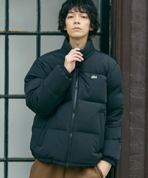 LACOSTE / ラコステ ダウンジャケット・ベスト | 撥水 防風 テクニカルファブリック ボリュームダウンフーデッドジャケット | 詳細1