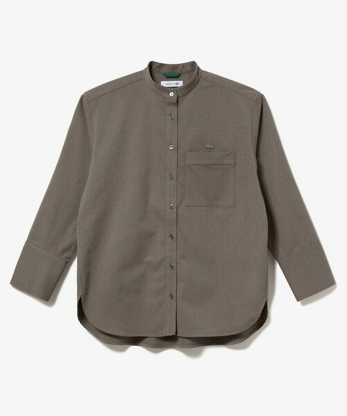 LACOSTE / ラコステ シャツ・ブラウス | ロングカフススタンドカラーシャツ | 詳細4