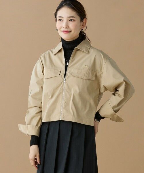 LACOSTE / ラコステ シャツ・ブラウス | ジップアップブルゾンシャツ | 詳細1