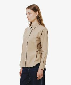 LACOSTE / ラコステ シャツ・ブラウス | リボンディテール ストレッチロングスリーブシャツ