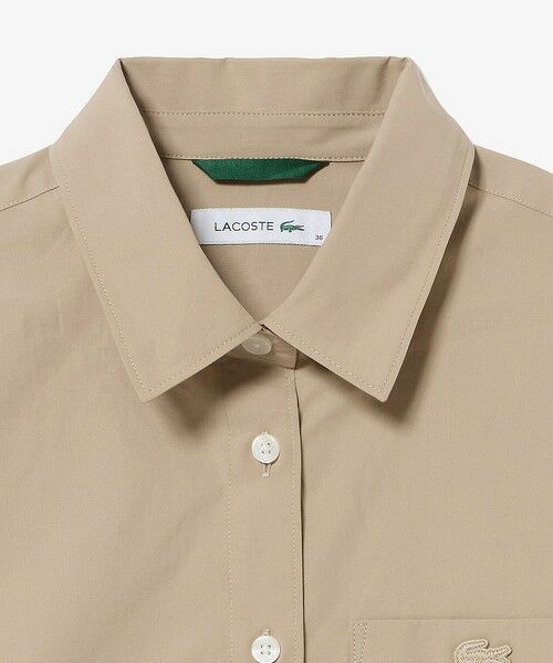 LACOSTE / ラコステ シャツ・ブラウス | リボンディテール ストレッチロングスリーブシャツ | 詳細10