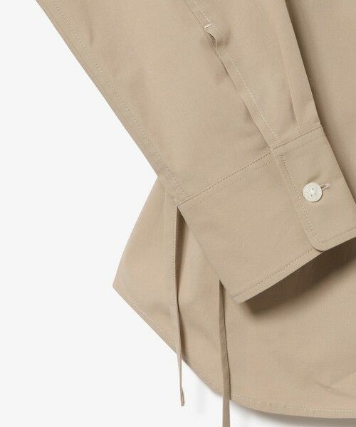 LACOSTE / ラコステ シャツ・ブラウス | リボンディテール ストレッチロングスリーブシャツ | 詳細4