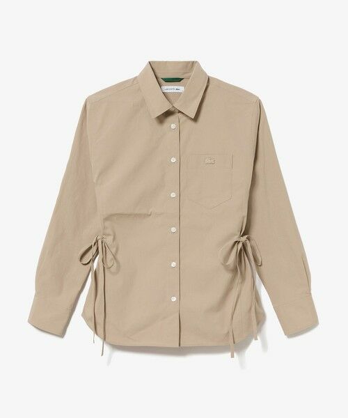 LACOSTE / ラコステ シャツ・ブラウス | リボンディテール ストレッチロングスリーブシャツ | 詳細6