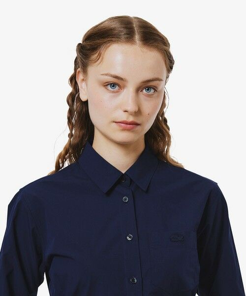 LACOSTE / ラコステ シャツ・ブラウス | リボンディテール ストレッチロングスリーブシャツ | 詳細15