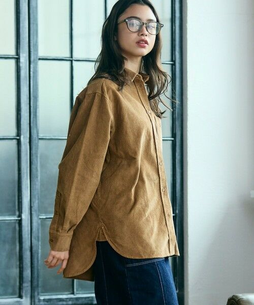 LACOSTE / ラコステ シャツ・ブラウス | オーバーサイズコーデュロイシャツ | 詳細2