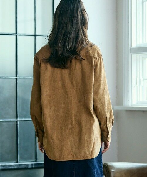 LACOSTE / ラコステ シャツ・ブラウス | オーバーサイズコーデュロイシャツ | 詳細3