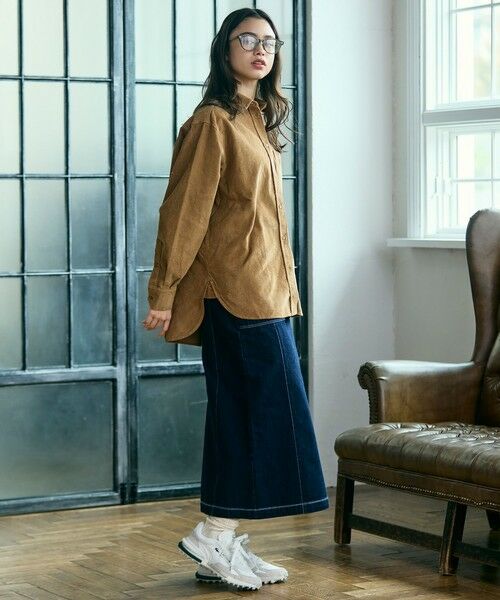 LACOSTE / ラコステ シャツ・ブラウス | オーバーサイズコーデュロイシャツ | 詳細8