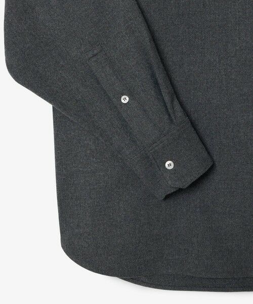 LACOSTE / ラコステ シャツ・ブラウス | オーバーサイズハーフボタン ストレッチフランネルシャツ | 詳細6