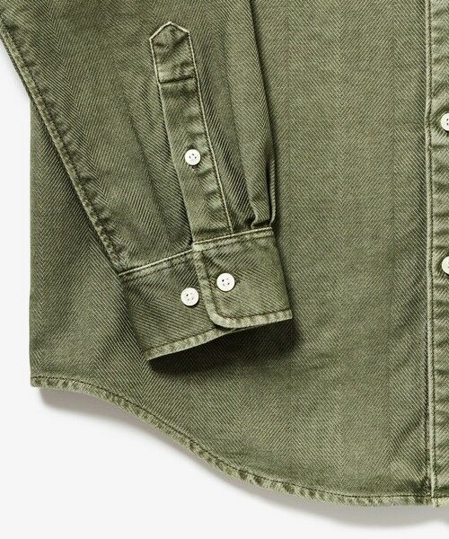 LACOSTE / ラコステ シャツ・ブラウス | ウォッシュドヘリンボーンネルシャツ | 詳細10