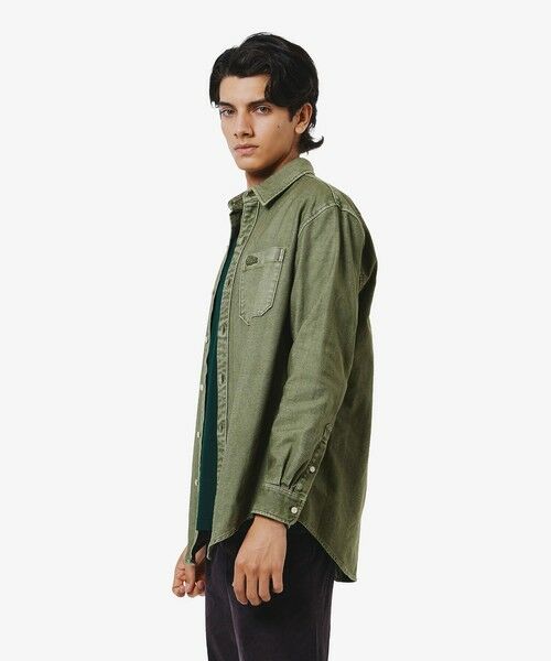 LACOSTE / ラコステ シャツ・ブラウス | ウォッシュドヘリンボーンネルシャツ | 詳細4