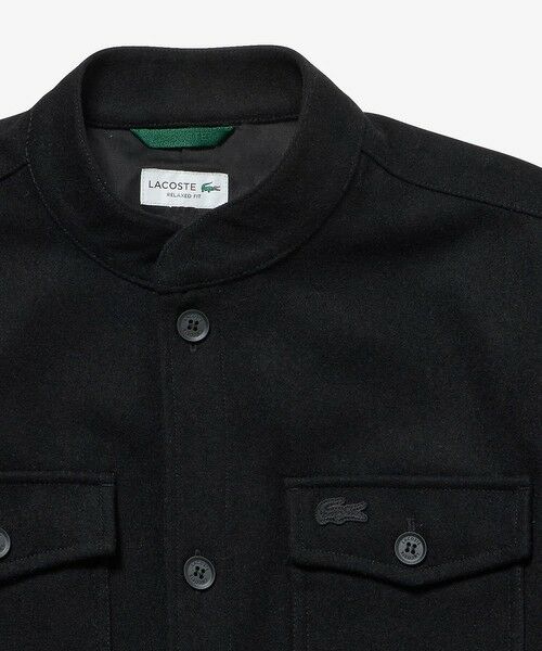 LACOSTE / ラコステ シャツ・ブラウス | ウールブレンドメルトン スタンドカラーシャツブルゾン | 詳細6