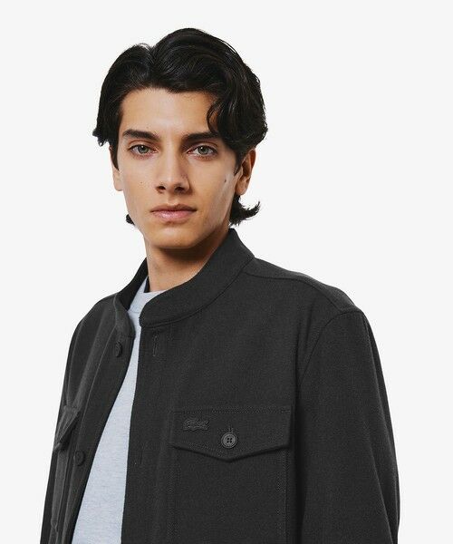 LACOSTE / ラコステ シャツ・ブラウス | ウールブレンドメルトン スタンドカラーシャツブルゾン | 詳細16