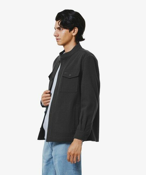 LACOSTE / ラコステ シャツ・ブラウス | ウールブレンドメルトン スタンドカラーシャツブルゾン | 詳細18