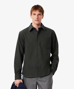 LACOSTE グレー シャツジャケット ラコステ LACOSTE リバーシブルシャツ（グレー） - ファッション