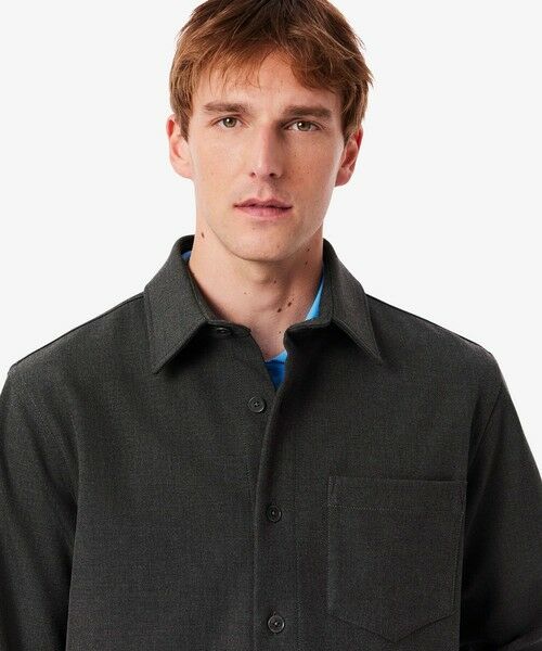 LACOSTE / ラコステ シャツ・ブラウス | ヘビーウェイト オーバーサイズダブルフェイスオーバーシャツ | 詳細9