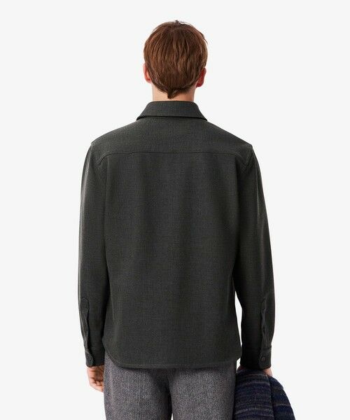 LACOSTE / ラコステ シャツ・ブラウス | ヘビーウェイト オーバーサイズダブルフェイスオーバーシャツ | 詳細10