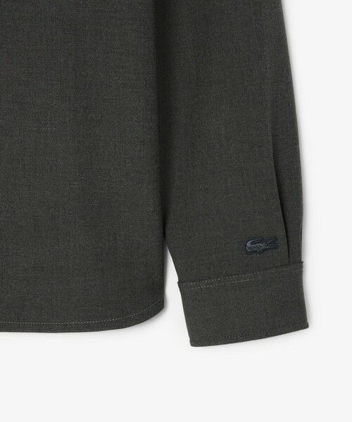 LACOSTE / ラコステ シャツ・ブラウス | ヘビーウェイト オーバーサイズダブルフェイスオーバーシャツ | 詳細12