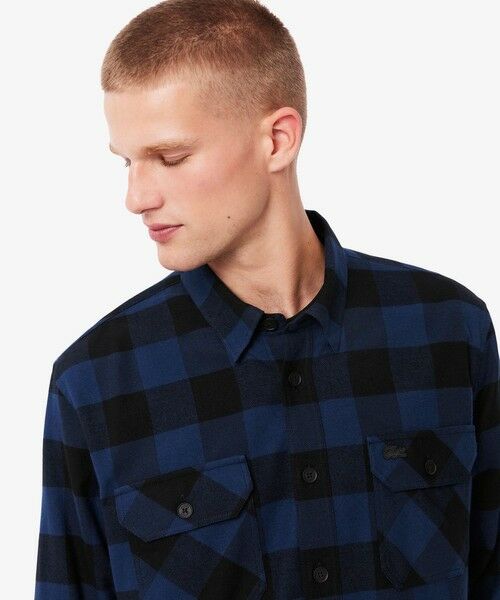 LACOSTE / ラコステ シャツ・ブラウス | オーバーサイズドコットンプレイド フランネルチェックシャツ | 詳細1