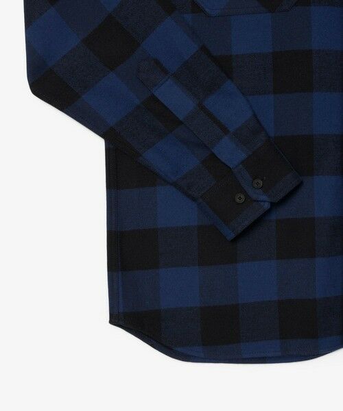 LACOSTE / ラコステ シャツ・ブラウス | オーバーサイズドコットンプレイド フランネルチェックシャツ | 詳細5