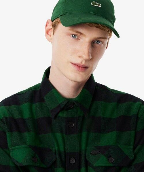 LACOSTE / ラコステ シャツ・ブラウス | オーバーサイズドコットンプレイド フランネルチェックシャツ | 詳細6