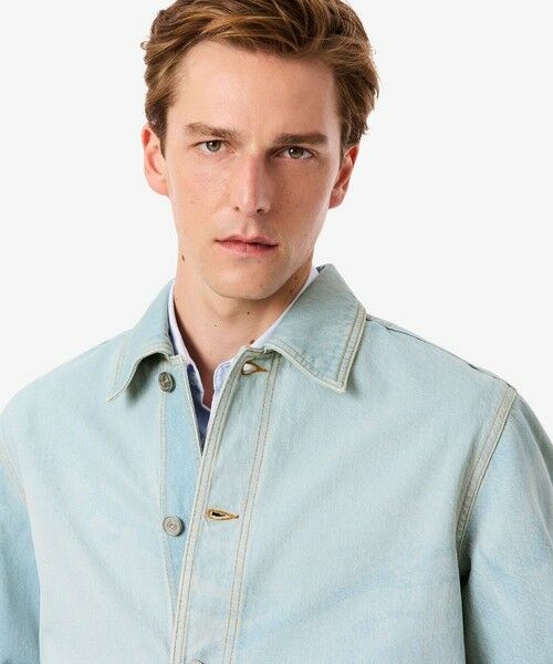 LACOSTE / ラコステ シャツ・ブラウス | シャンタコランドスケーププリントデニムオーバーシャツ | 詳細1