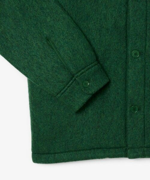 LACOSTE / ラコステ シャツ・ブラウス | ウールブレンドフェルトオーバーサイズ アウターシャツ | 詳細5