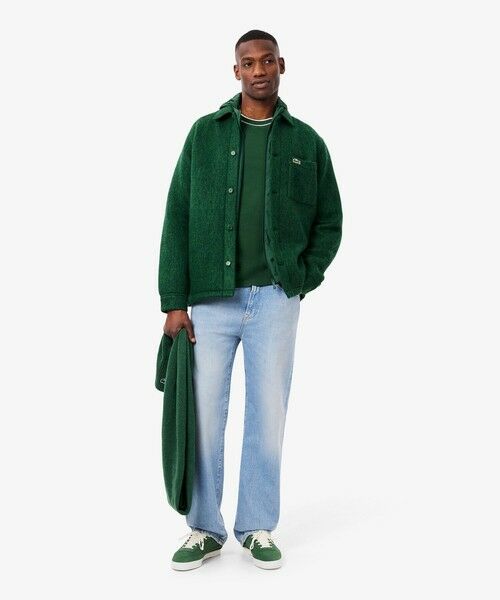 LACOSTE / ラコステ シャツ・ブラウス | ウールブレンドフェルトオーバーサイズ アウターシャツ | 詳細6