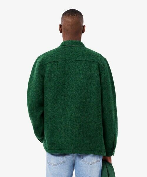 LACOSTE / ラコステ シャツ・ブラウス | ウールブレンドフェルトオーバーサイズ アウターシャツ | 詳細2