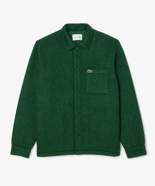 LACOSTE / ラコステ シャツ・ブラウス | ウールブレンドフェルトオーバーサイズ アウターシャツ | 詳細3
