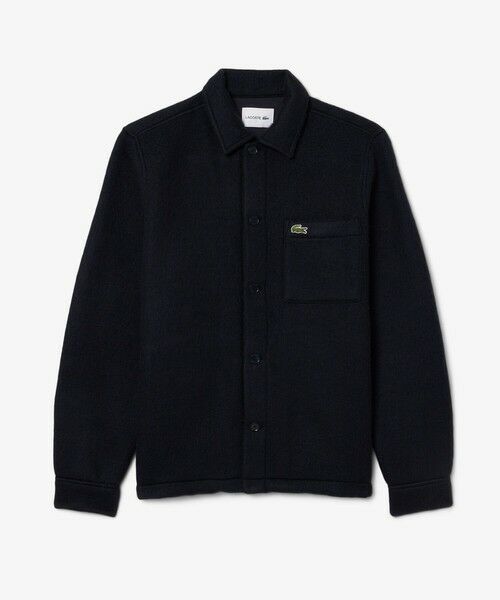 LACOSTE / ラコステ シャツ・ブラウス | ウールブレンドフェルトオーバーサイズ アウターシャツ | 詳細9