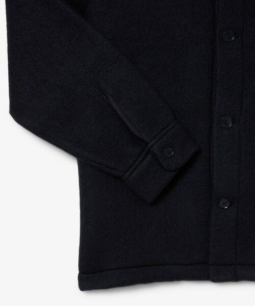 LACOSTE / ラコステ シャツ・ブラウス | ウールブレンドフェルトオーバーサイズ アウターシャツ | 詳細11