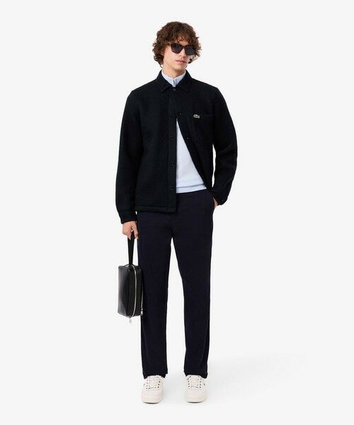 LACOSTE / ラコステ シャツ・ブラウス | ウールブレンドフェルトオーバーサイズ アウターシャツ | 詳細12