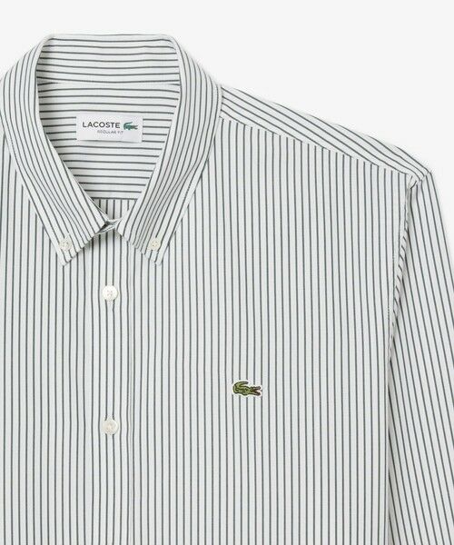 LACOSTE / ラコステ シャツ・ブラウス | ベーシックストライプボタンダウンシャツ | 詳細4