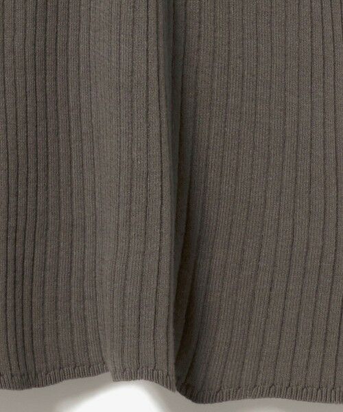 LACOSTE / ラコステ ミニ丈・ひざ丈ワンピース | ローウエストリブニットドレス / フレアワンピース | 詳細20